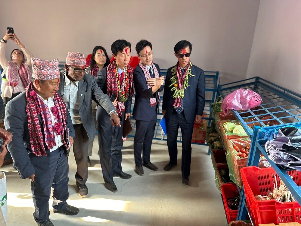 Successful Opening of Outreach Center (ORC) and Local Post-Harvest Collection Center in Puttar, Nepal