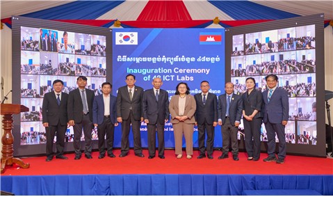ICT Lab Opening Ceremony in Cambodia